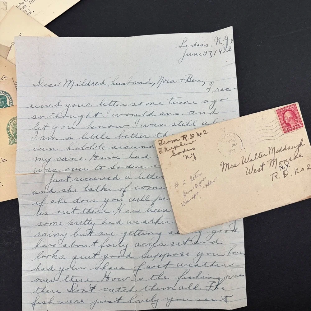 US Postal Stamp History Postmark Postcards Envelopes Antique Letters Ephemera
